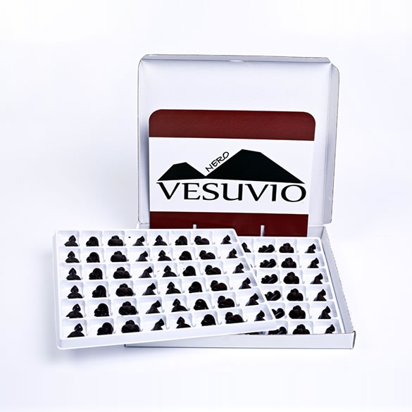 Scatola da 96 cioccolatini Nero Vesuvio