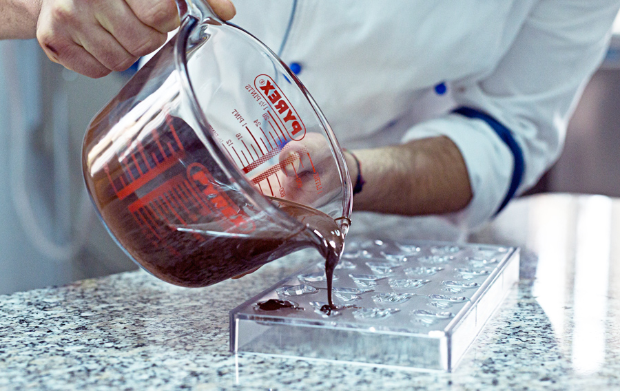 Cioccolatini pronti alla presentazione